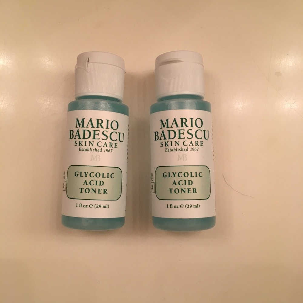 Two Mario Badescu toner